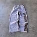 Fashion Retro Street Style Loose Sweatpants Men Women Casual Trousers Leopard Print Trendy 2025 European American Foreign Trade_ecoleips.com