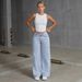 High Waisted Straight Leg Jeans For Women Loose Casual Plus Size Sweet And Spicy Style Clothing Denim_ecoleips.com