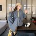 Hooded Casual Sports Suit 2025 Autumn Winter New High-end Sweatshirt Loose Women's Fashion Korean Version Two-piece Set_ecoleips.com