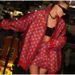 2025 Autumn Women's Fashion Casual Heart Dot Print Jacket And Skirt Set_ecoleips.com