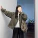 2025 Autumn Women's Suede American Retro Motorcycle Jacket, Workwear With Unique Design_ecoleips.com