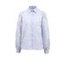 K New Heavy Industry Embroidered Top With Collar, Long Sleeve, Hollow Straight Tube Shirt For Women_ecoleips.com