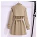 ng2510292 Women's New Trench Coat For Spring And Autumn, Mid-length, Waist-cinching, Elegant, Popular This Year_ecoleips.com