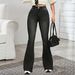 Women's Summer Flared Denim Pants Trendy Elegant Versatile for Commuters 2026 in Stock_ecoleips.com