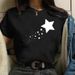 Summer European And American Cross-border Foreign Trade Wholesale T-shirts, Round-neck Casual Plus-size Loose_ecoleips.com