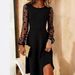 2026 European And American Cross-border Independent Site Mesh Polka Dot Patchwork A-line Skirt Elegant Party_ecoleips.com