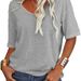 Women Top Summer Women Excellent Loose Casual T-Shirt_ecoleips.com