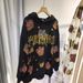 Women's Clothing Extra large size 2 300 catties fat mm goods heavy hot diamond thickened sweater female crown hooded style top_ecoleips.com