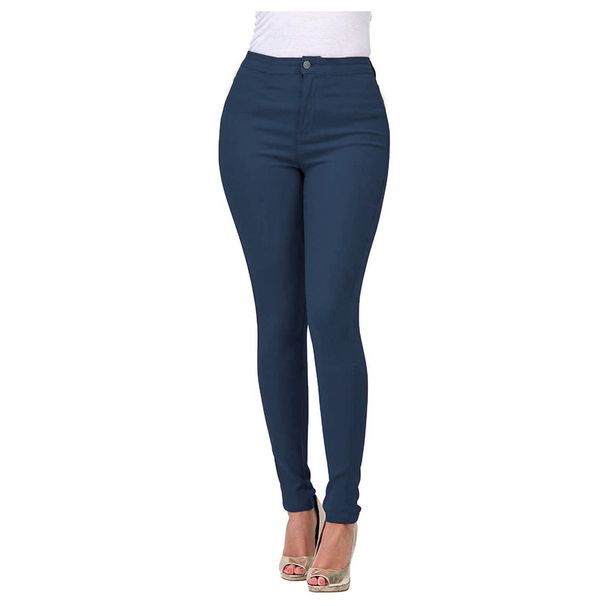 Women's Clothing Slim Multi Color Stretch Denim Trousers_ecoleips.com
