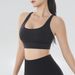 Women's Clothing Medium High Strength Sports Bra Yoga Vest Fitness Underwear Running Shockproof Cross Beauty Back Without Buckle_ecoleips.com