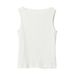 Spring Summer Cotton Tank For Women, Off-Shoulder Halter Neck Slimming Inner Wear, Ribbed Sleeveless Base Shirt,_ecoleips.com