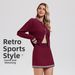 Caijue Spring New Baseball Jacket Stand Collar Zipper Long Sleeve Sports Fitness Top for Men And Women Tennis Jacket_ecoleips.com