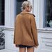 Europe, America 2025 Cross-border Women's Clothing Autumn And Winter New Products Casual Fashion Versatile Suede Cardigan Slim Jacket Jacket Women_ecoleips.com