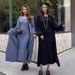 2023 Autumn New European American Cross-Border Solid Color Casual Slim-Fit Knit Sweater And Over-the-Knee Long_ecoleips.com