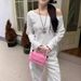 Women's Clothing Pure Desire One Shoulder White Angled Shoulder Long Sleeved T Shirt Female Loose Bottoming Shirt Lazy Chic Beautiful Top_ecoleips.com