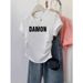 White Off-Shoulder Short-Sleeved T-Shirt Women's Slim Fit Trendy Design Summer New Style Top_ecoleips.com