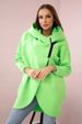 "Women's Fleece-Lined Zip Hoodie – Oversized Fit & Cozy Comfort (S-5XL, Polyester Blend, 10 Colors)"_ecoleips.com
