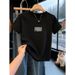 Summer New Style Women's White Cotton T-Shirt Short Sleeve Slimming Simple Versatile Elegant Base Layer Top_ecoleips.com