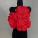 Women's Clothing Three Dimensional Flower Design Halter Neck Top New Slim Fit Short Lace Up Vest For Women_ecoleips.com