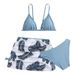 Aria Basics 2024 New European And American Style Two-Piece Swimsuit Older Girls, Three-Piece Bikini Set With Mesh Swimwear For Girls_ecoleips.com