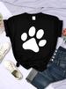 Summer European And American Cross-border Foreign Trade Wholesale T-shirts, Round-neck Casual Plus-size Loose_ecoleips.com