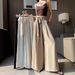Suitable For All Seasons Tencel Linen Bowknot Wide-Leg For Women Summer High-Waist Loose Draped Sun-Protective Cotton-Linen Floor-Length Lazy_ecoleips.com