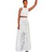 Women's Clothing Casual Fashion Sleeveless Pocket Long Skirt Dress Two Piece Suit_ecoleips.com