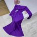 Women's Clothing Autumn And Winter Women's Wear Sexy Off Shoulder Pleated Evening Dress_ecoleips.com