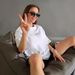 Summer New European And American Style Loose-fitting Trendy Niche Letter Print Versatile Casual Pure Cotton Short-sleeve_ecoleips.com