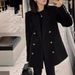 Women's Clothing Spring Plus Size British Style Suit Jacket High End Mid-Length Curvy Women's Fashion For Formal & Casual_ecoleips.com