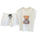 Women's Clothing Casual Sports Fashion Suit Female Summer Korean Version Loose Vest Shorts Two Piece Suit_ecoleips.com