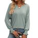Women's Autumn Collection: Loose-Fitting V-Neck Tops And T-Shirts For Versatile Styling_ecoleips.com