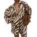 2026 New Spring Women's Clothing European American Cross-Border Fashion Casual Printed Top And Shorts Two-Piece Set_ecoleips.com