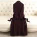 luxury doublefaced wool coat for women elegant long trench coat with belt, pure wool, slim fit, office & casual wear_ecoleips.com