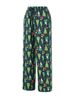 Christmas Pajama Pants Funny Green Christmas Tree Fuzzy Pj Pants Sleep Pajamas Bottoms Baggy Wide Leg Pjs Long Pants For Women_ecoleips.com