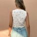 Cross-Border Foreign Trade Elegant Women's Clothing 2025 Summer European And American Short Vest_ecoleips.com