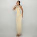 New Arrival Fashion Elegant Long Dress Sleeveless Slim Fit Backless Slit Hem Dress For Women Daily Party Wear_ecoleips.com