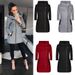 Women's Fleece-Lined Zip-Up Hooded Jacket – Side Zipper Design, Soft & Warm, Trendy Pullover Style (Red/Gray/Black, S-XL)_ecoleips.com