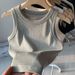 Women's Camisole For Inner And Outer Wear, 2026 New Slim-fit Short Style, Beautiful Back, Slimming, Trendy Sleeveless_ecoleips.com