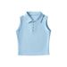 Women's Clothing Basic Style All Match Slim Lapel Sports Style Top_ecoleips.com