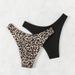 Swimsuit Women New European And American Leopard Print Sexy Bikini High Waist Triangle Swimming Trunks Two Piece Swimsuit_ecoleips.com