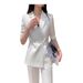 Women's Clothing New High End Professional Chinese Style Suit Two Piece Suit_ecoleips.com