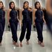 New Summer Sleeveless Slim Top + Overalls Two Piece Pants Suit For Women_ecoleips.com