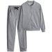 Women's Clothing Autumn And Winter New Women's Clothing Long Sports Leisure Zipper Splicing Plaid Suit Women_ecoleips.com