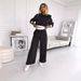 A013 Cross-Border European And American Women's Fashion 2024 Autumn Winter New Style Patchwork Hot-Selling Hooded_ecoleips.com
