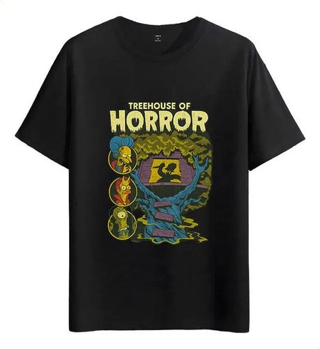 Women's T-Shirts Tshirt Muscle Freaks Simpsons Treehouse Of Horror Estilo_ecoleips.com