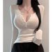Dongdaemun Women's Long Sleeve T-Shirt ZN058 Figure Flattering Slightly Sheer Design Bust Accentuating in Stock_ecoleips.com