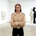 Women’s Casual Short Trench Coat – Slim Fit Long Sleeve Coat In Khaki/Black/Dark Brown (XS-L)_ecoleips.com