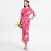 Women's Clothing Heavy Mesh Three Dimensional Flower Embroidery See Through Slim Fit Long Dress_ecoleips.com