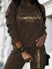 European American Early Autumn Fashion Roman Style Hooded Tracksuit Cross Border E-commerce Print Design 0051 Pant Set_ecoleips.com
